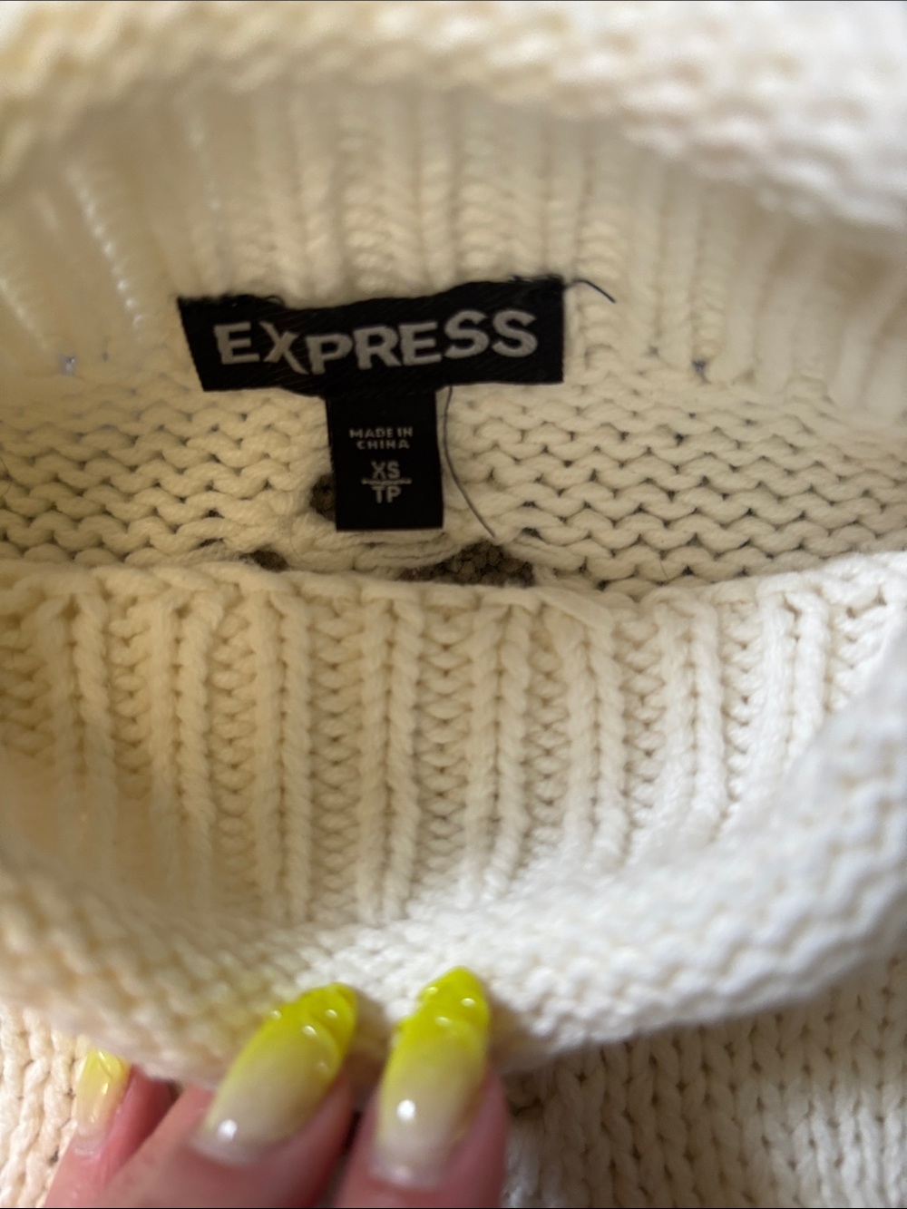 Express cable kit sweater - Picture 4 of 4